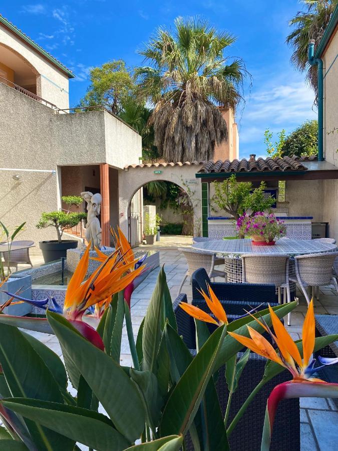 Logis Hôtel Les II Mas - Perpignan Sud Cabestany Buitenkant foto