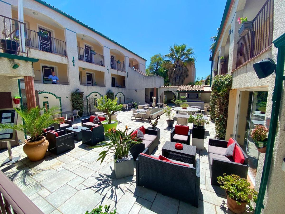 Logis Hôtel Les II Mas - Perpignan Sud Cabestany Buitenkant foto