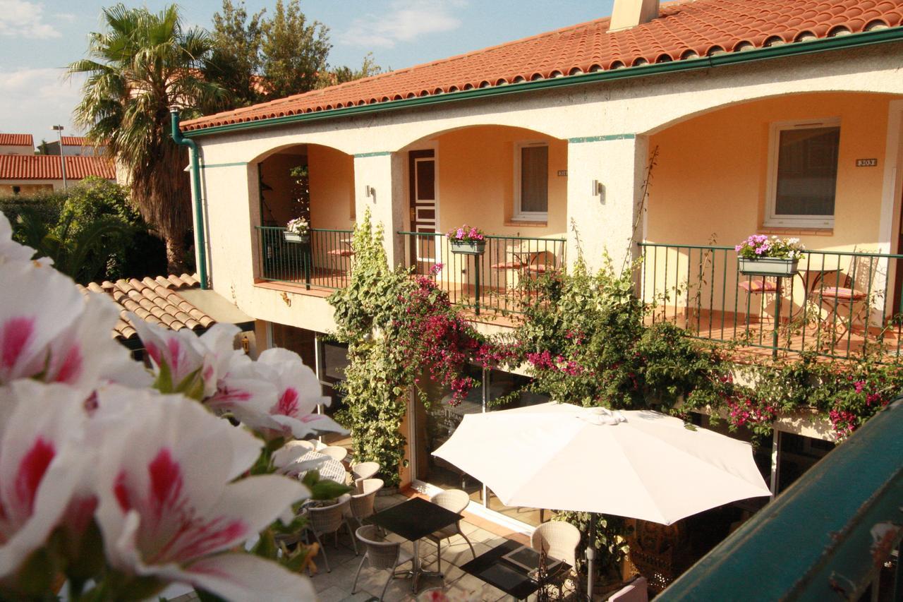Logis Hôtel Les II Mas - Perpignan Sud Cabestany Buitenkant foto