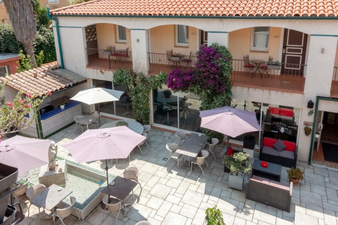 Logis Hôtel Les II Mas - Perpignan Sud Cabestany Buitenkant foto