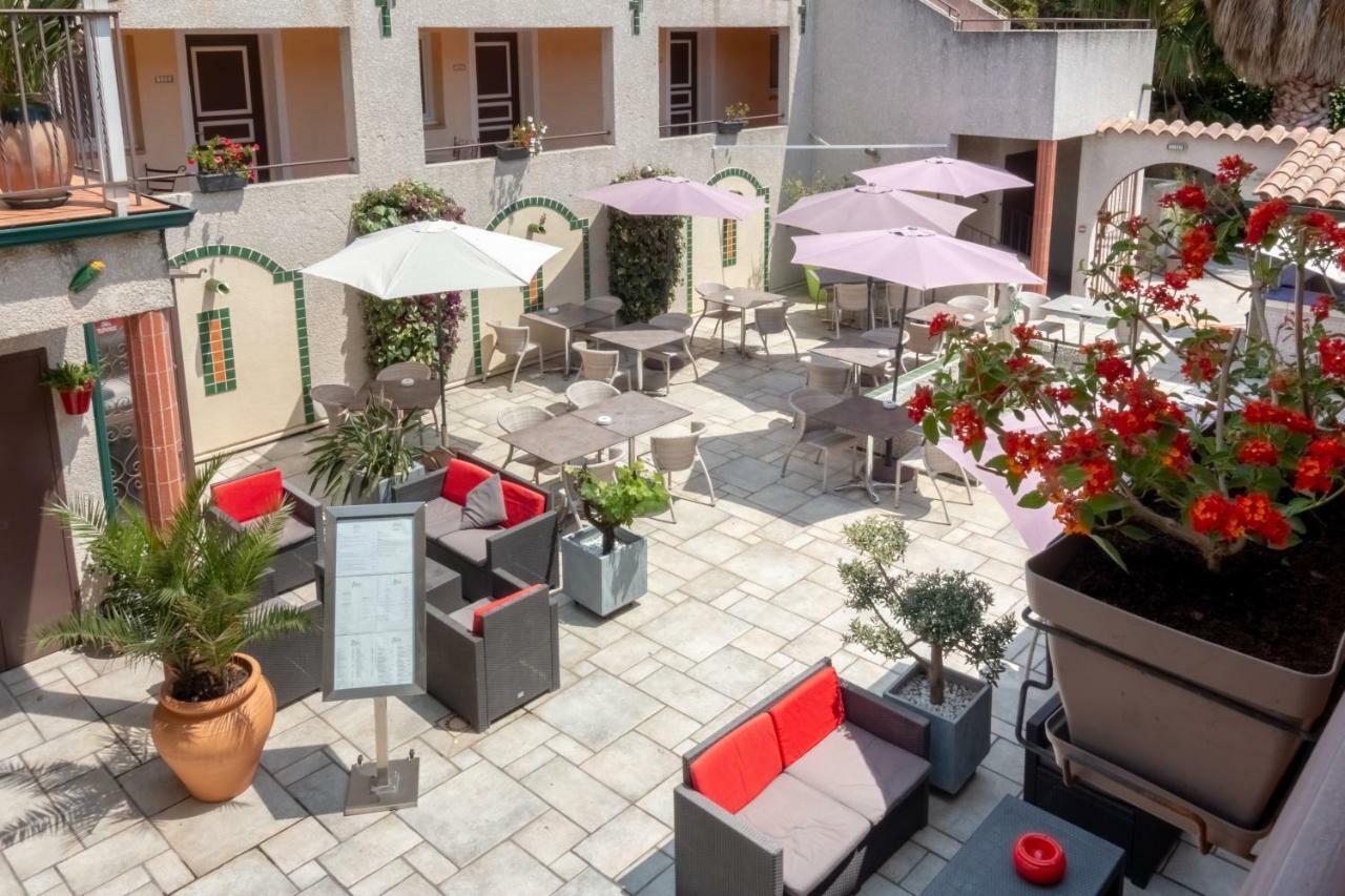 Logis Hôtel Les II Mas - Perpignan Sud Cabestany Buitenkant foto